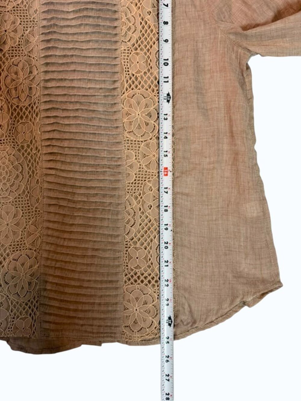 Once Upon A Dream Lace Victorian Blouse Size S NWOT Cottagecore. - Picture 8 of 9